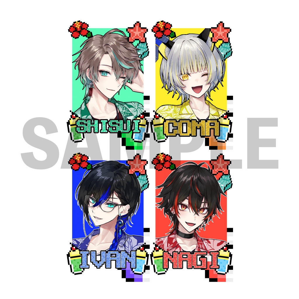 べるろっど　RESONIX　夏ビジュアルランダムチェキ風トレカ