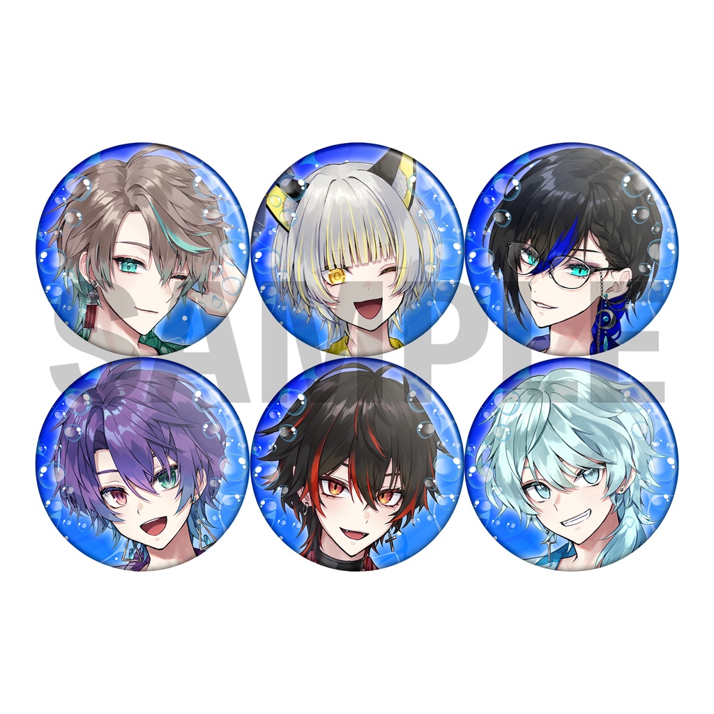 べるろっど　RESONIX　夏ビジュアルランダム缶バッジ