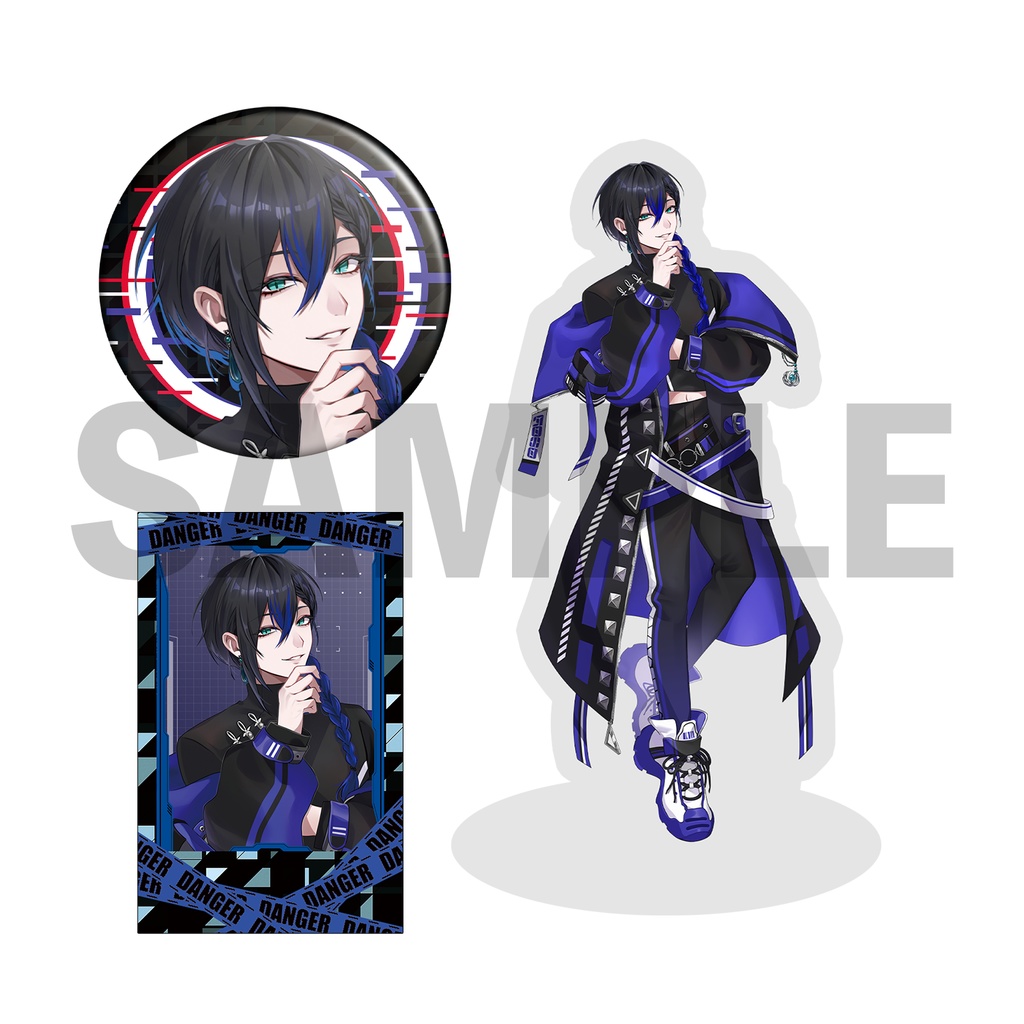 べるろっど　狩間イヴァン　ブラックサイバービジュアル確定3点セット