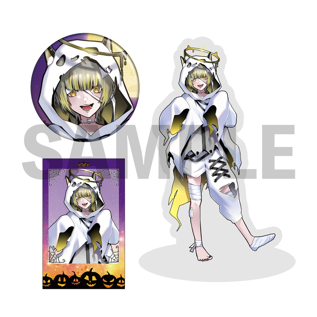 べるろっど　狐未来コマ　Halloween2025ビジュアル確定3点セット