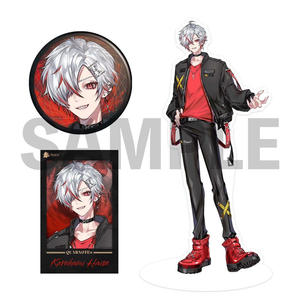 べるろっど　紅神ハイセ　メインビジュアル確定3点セット