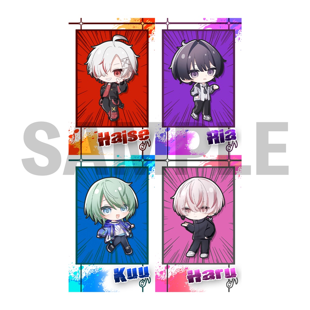 べるろっど　QUARNOTEs　SDビジュアルランダムチェキ風トレカ