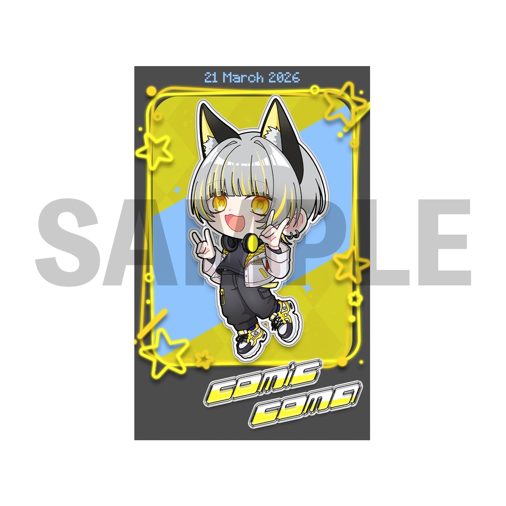 べるろっど　狐未来コマ　生誕SD2026チェキ風トレカ