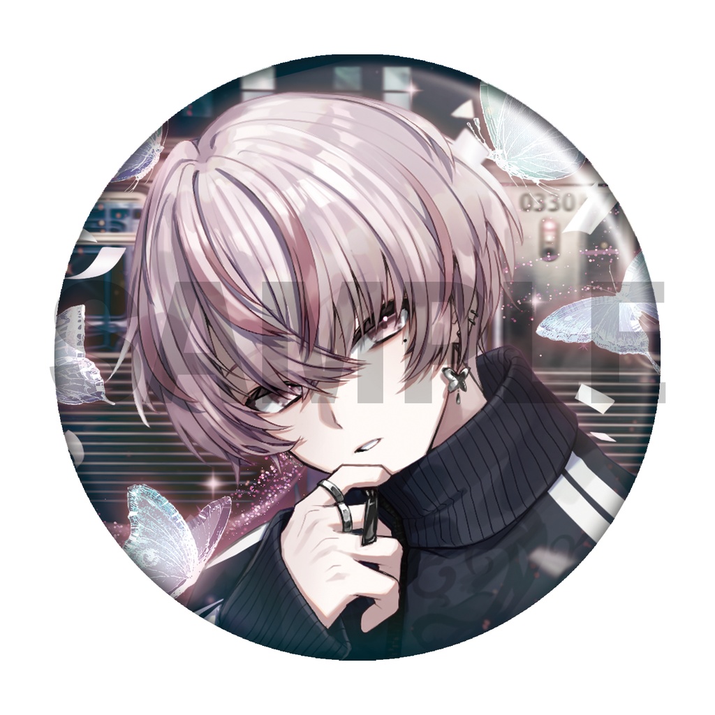 べるろっど　夜透遥　生誕2026缶バッジ