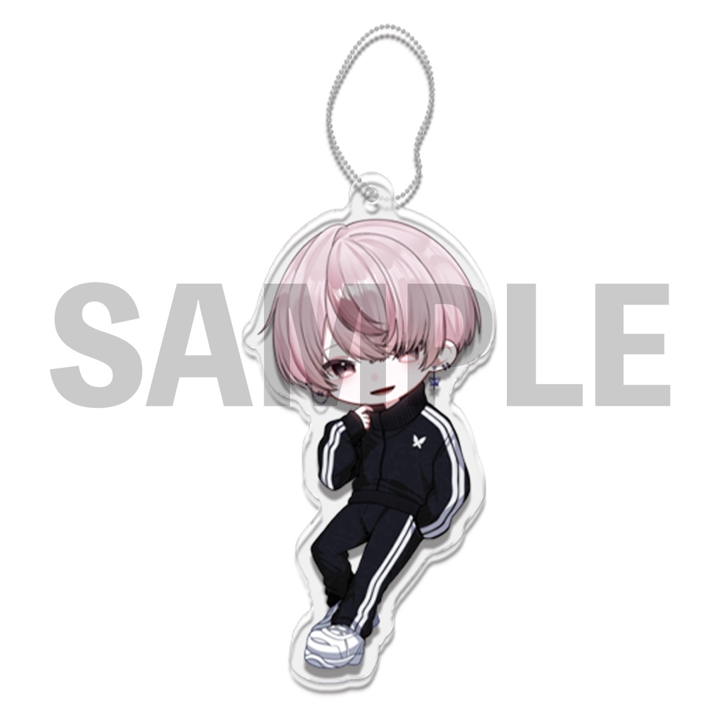 べるろっど　夜透遥　生誕アクリルキーホルダー