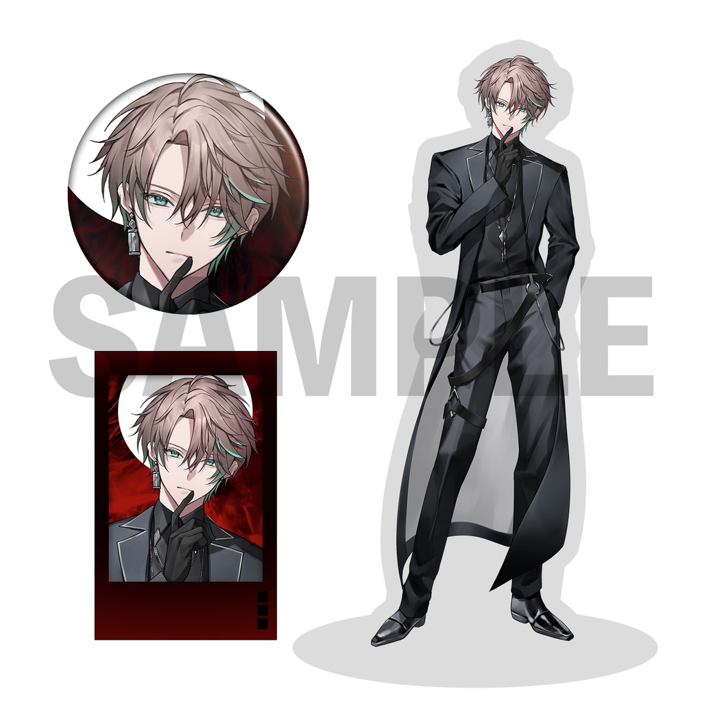 べるろっど　十倉シスイ　ダークレイブンビジュアル確定3点セット