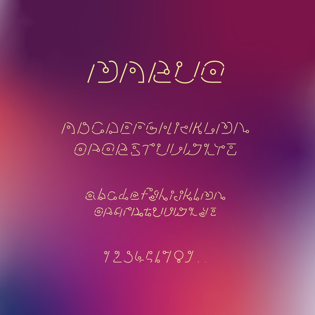 【フリーフォント】 MARUQ