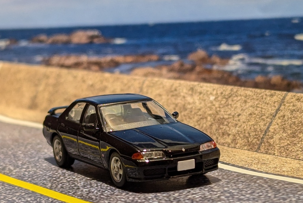 ミニカー用漁村ジオラマシート