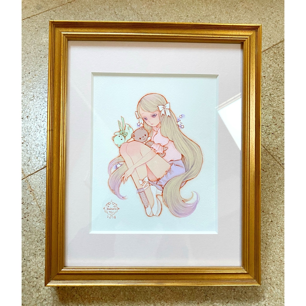 原画 「ゆるふわちゃん」