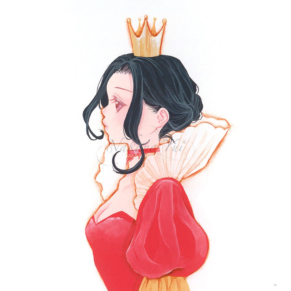 トランプ原画 【スペードJ、K】【ハートJ、Q、K】