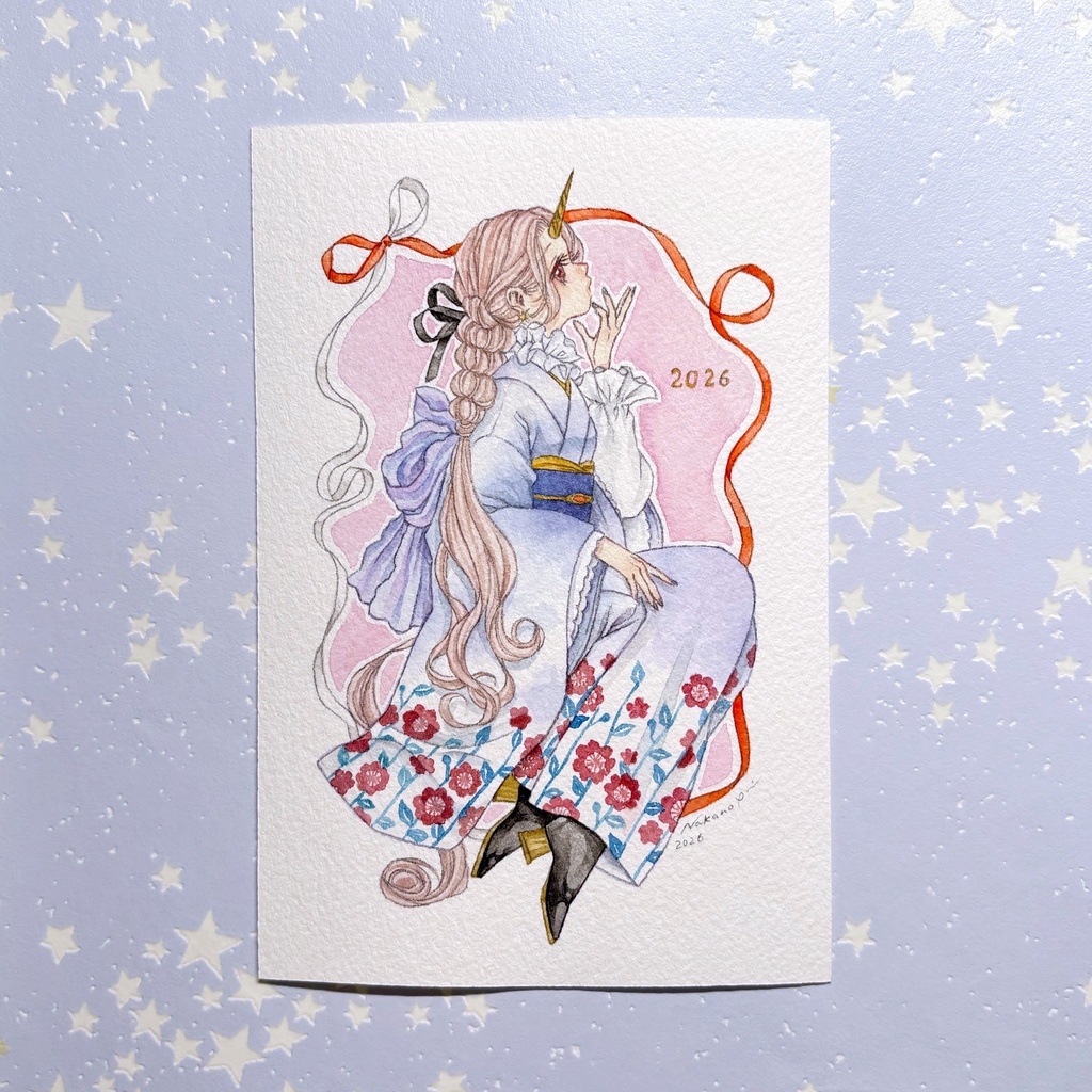 ドローイング原画　午年