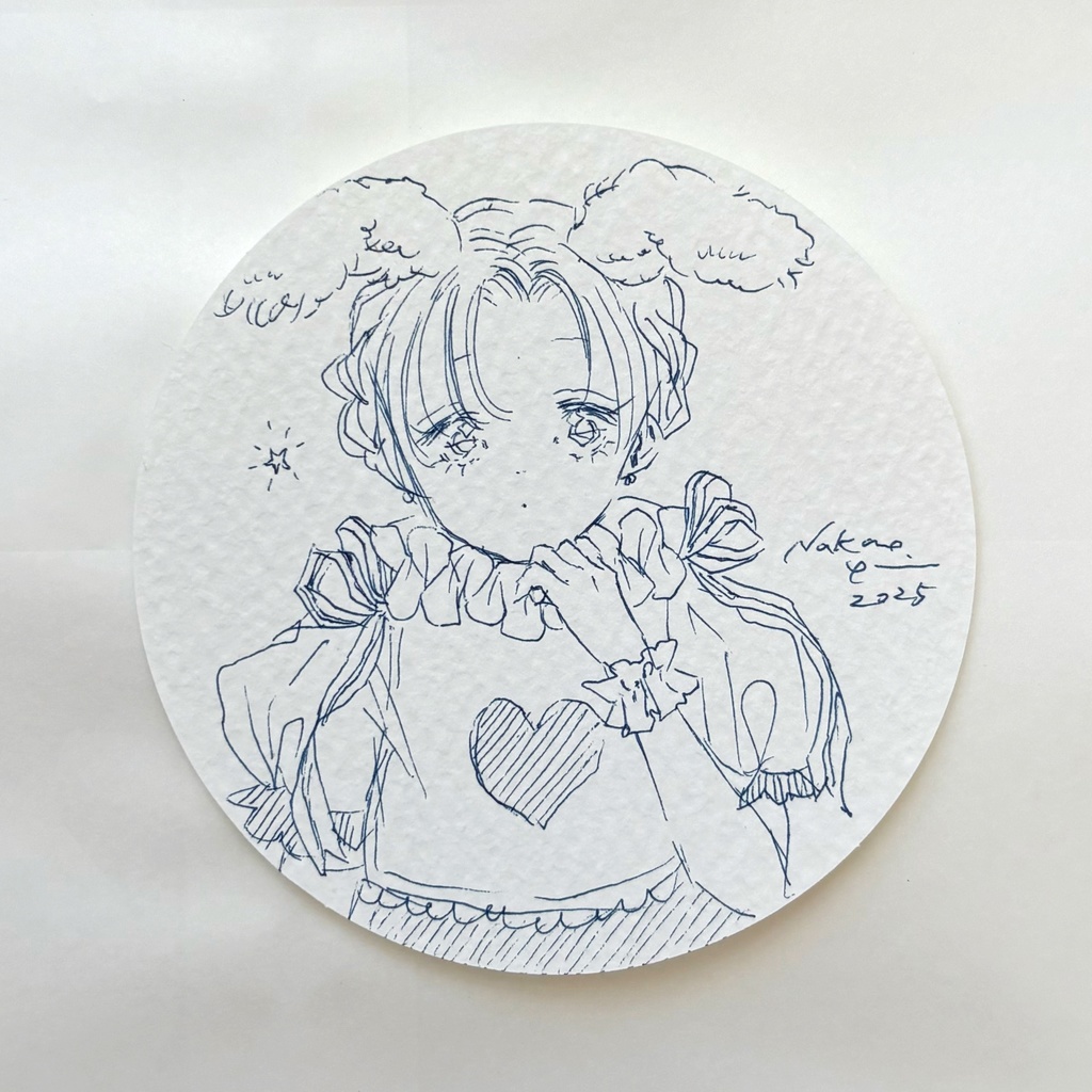 ドローイング原画　ペン画1