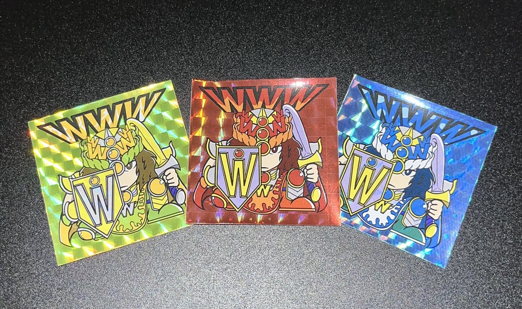 WWW 3枚セット