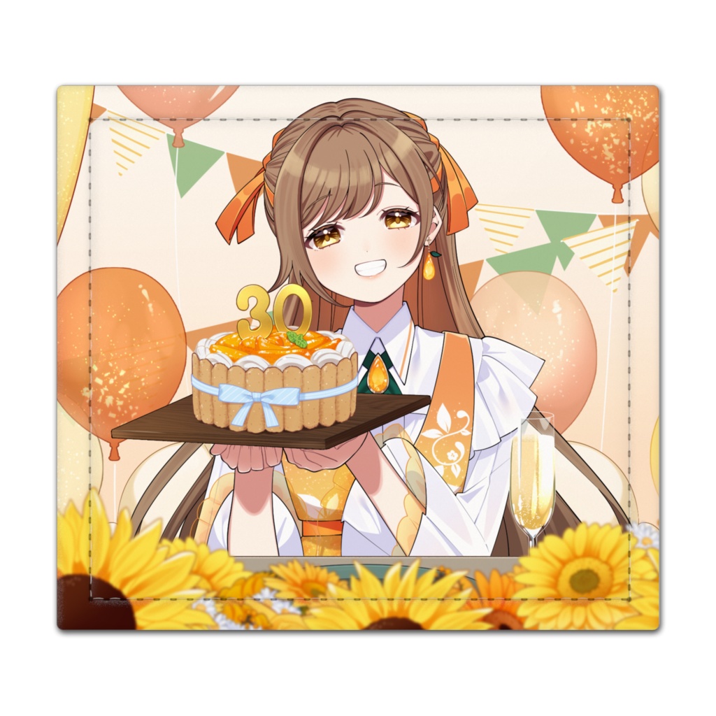 夏田みか2025生誕グッズ_捺印マット