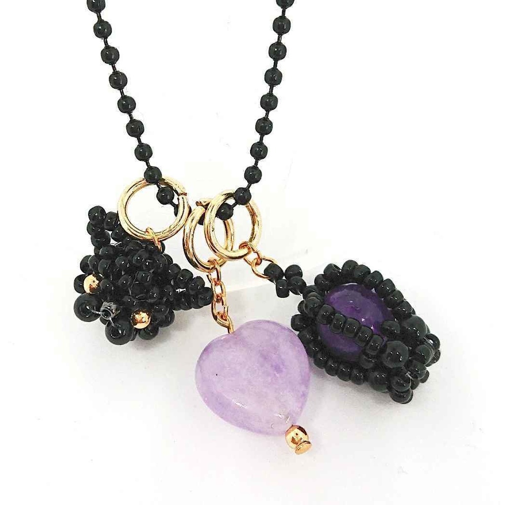 ねこ♡アメジストチャーム