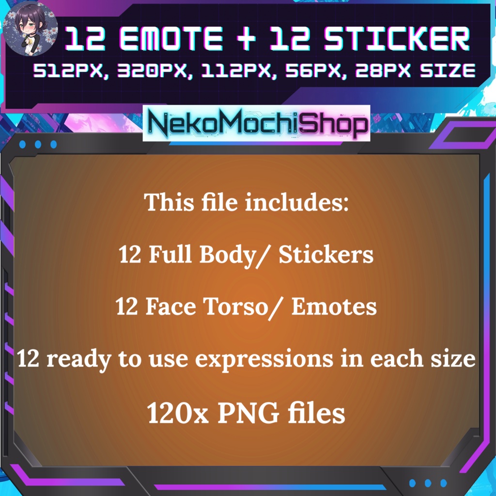 Denji Emotes Stickers, Fan Art Chainsaw man Anime Stickers Emoji (Digital Download)