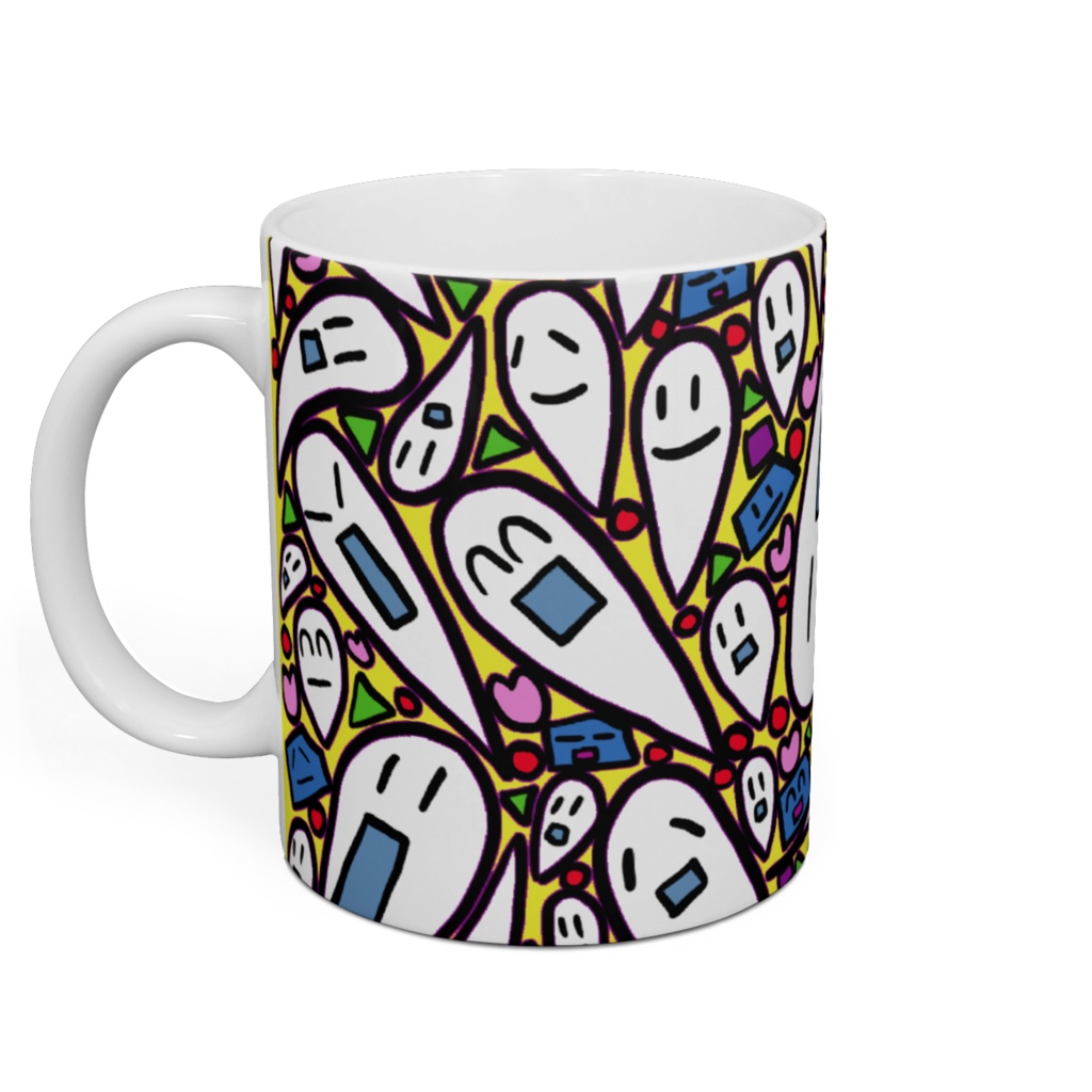 たましいくんド派手マグ