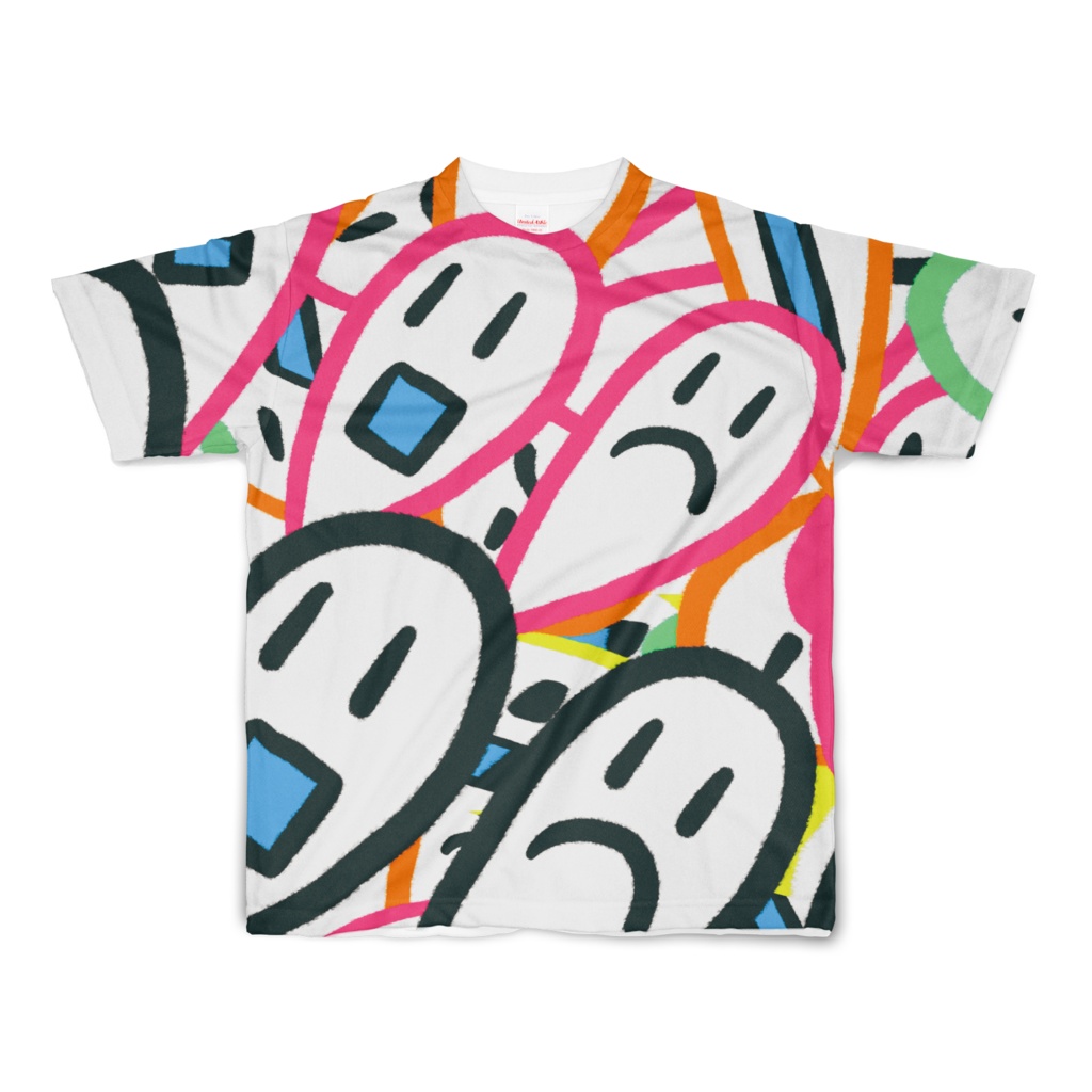 たましい全面Tシャツ