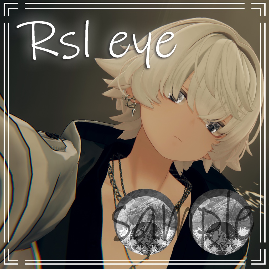 【Toah/トア 対応】Rsl.T eye texture