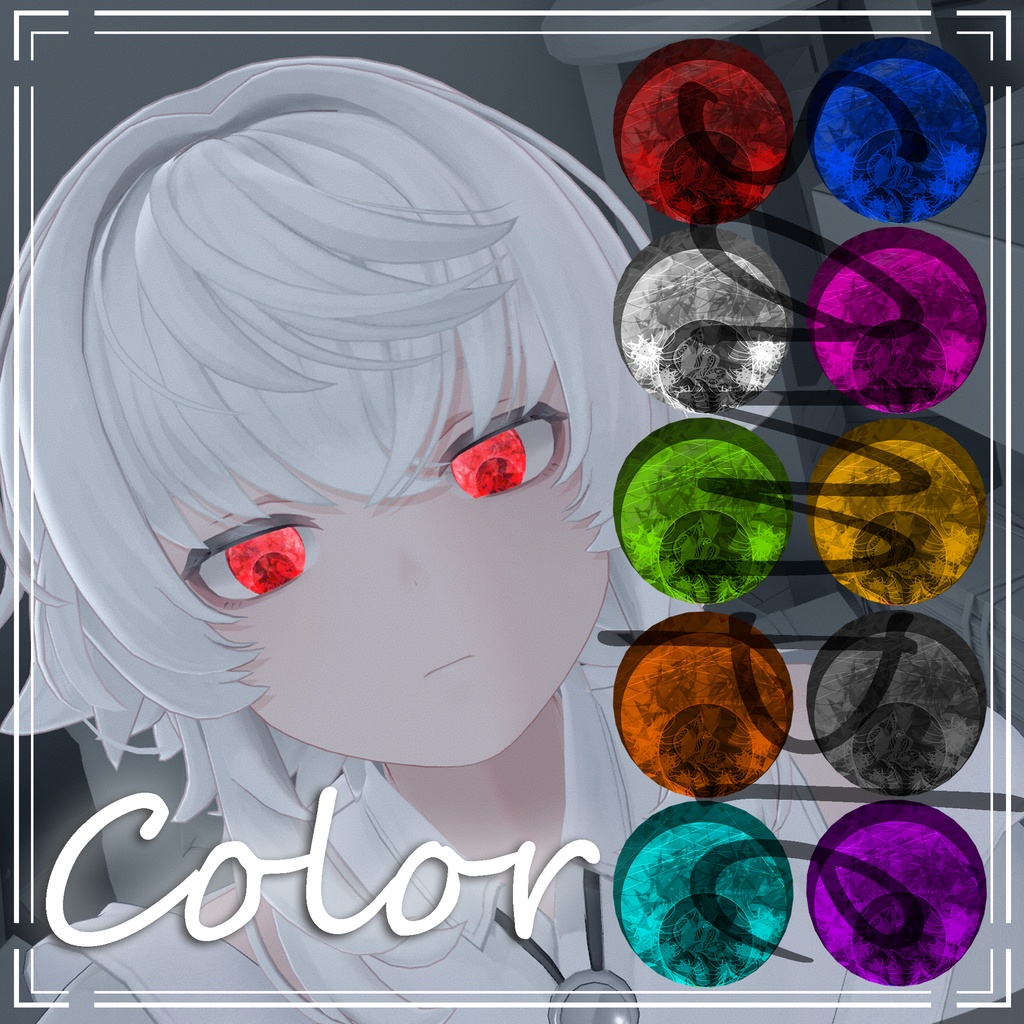 【Toah/トア 対応】Rsl.T eye texture