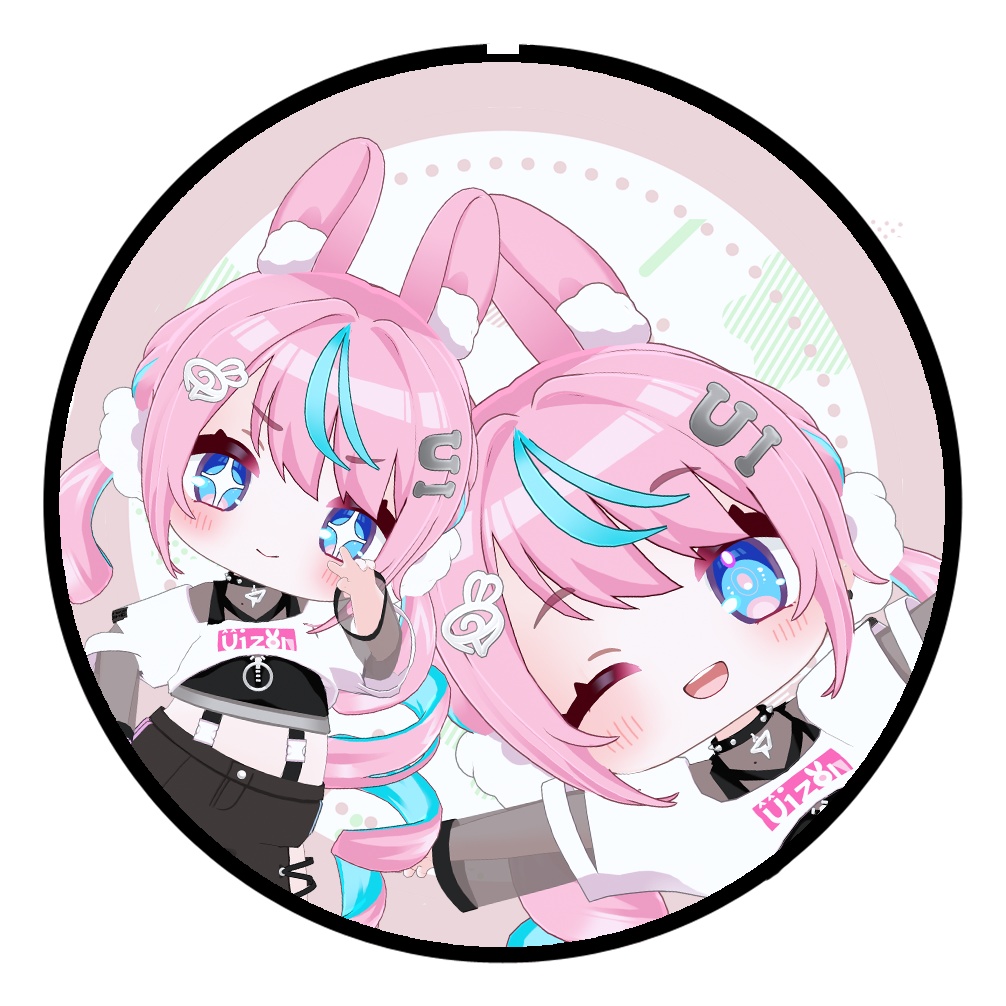 miniういちゃん缶バッジ2種セット