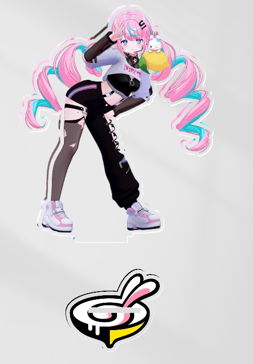 卯依れん 3D両面アクリルスタンド