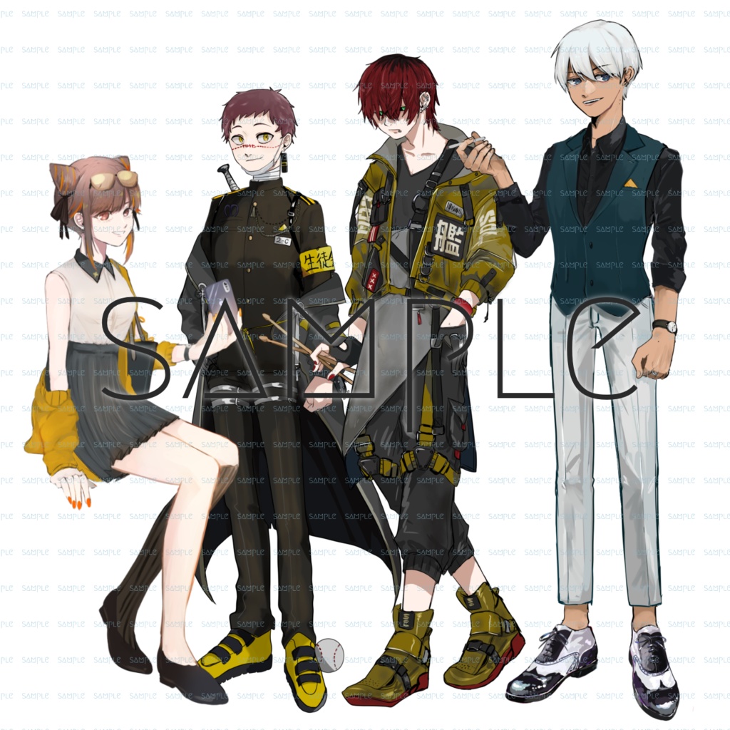 イラスト制作有償依頼