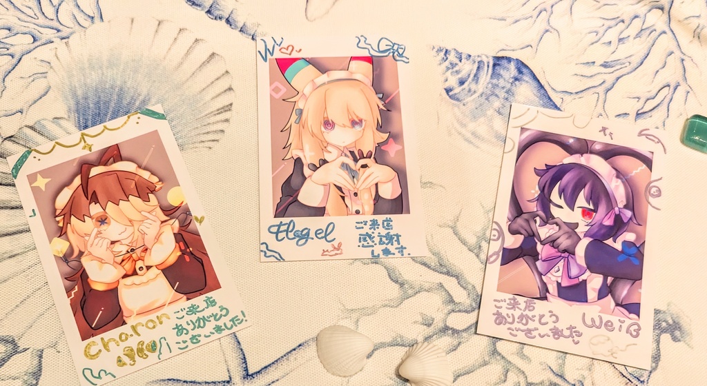 メイド喫茶ゼーレ/チェキ風カード