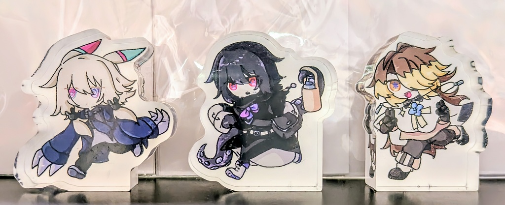 異星人組アクリルブロック