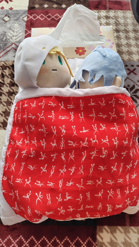 推しカプ用ふかふか布団BIG