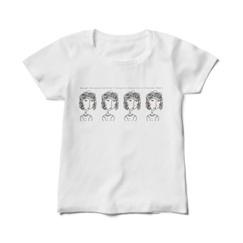 マルゴ・マリーゴールドエバーストンのにんまりTシャツ