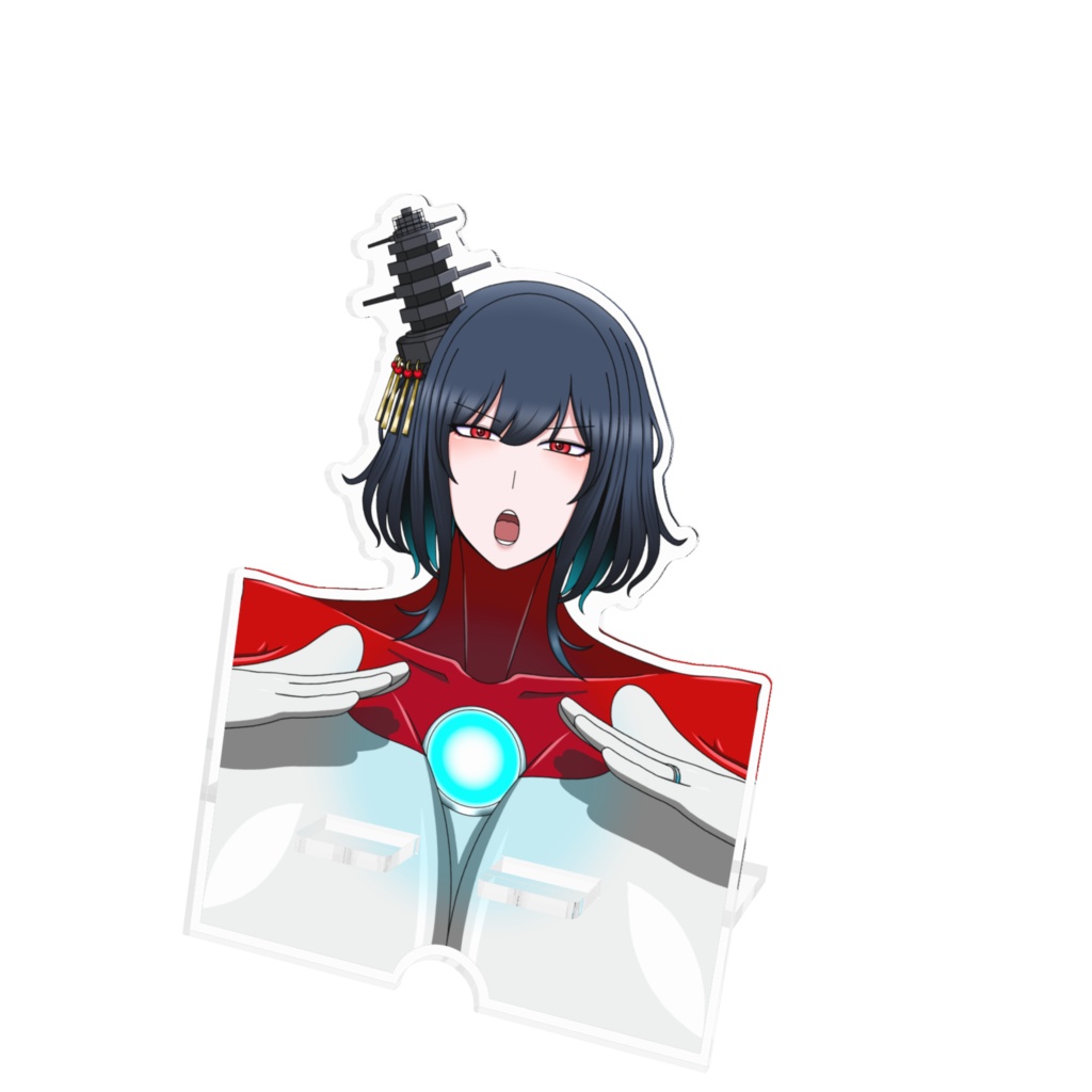 ウルトラの山城 スマホスタンド