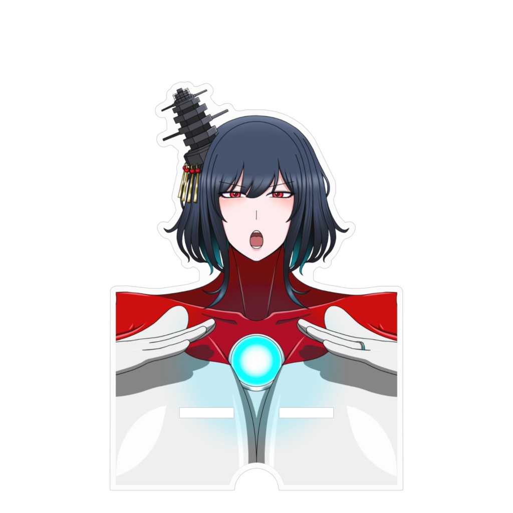 ウルトラの山城 スマホスタンド