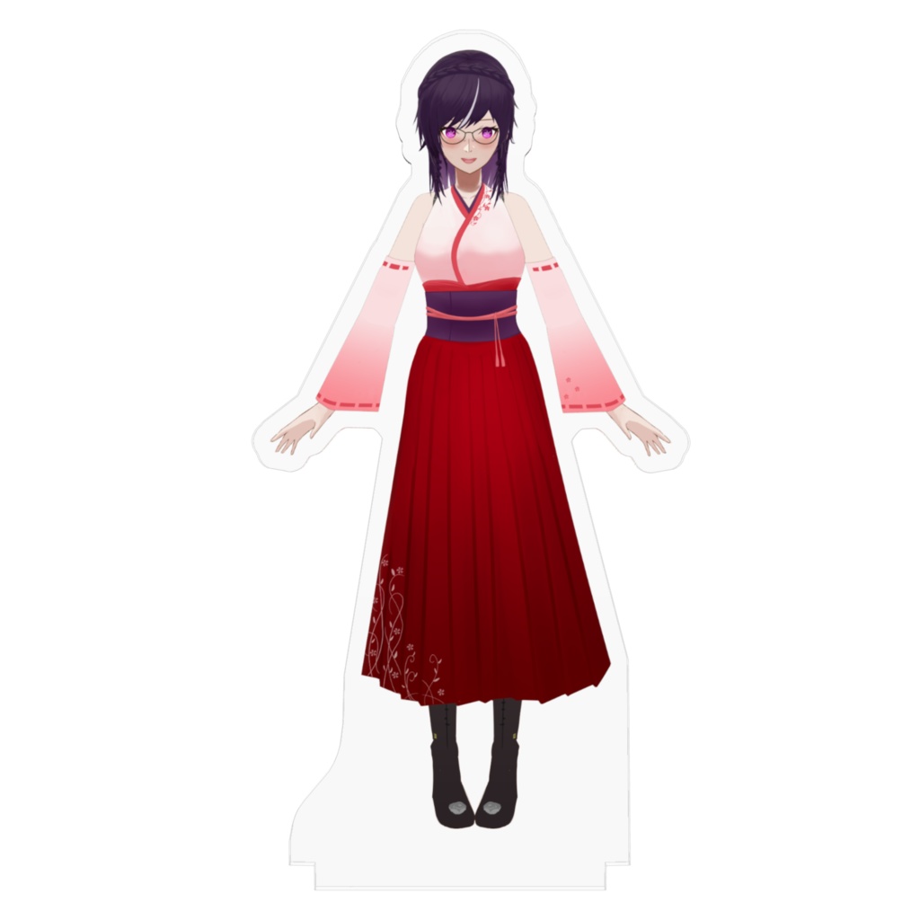 葉月なちゅえ 巫女服フィギュア