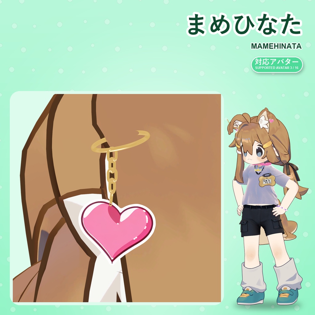 【発売記念30%OFF】魔法少女アクセサリーセット【16アバター対応】ピアス・ヘアピン・チョーカー・ブレスレット Magical Girl Accessory Set