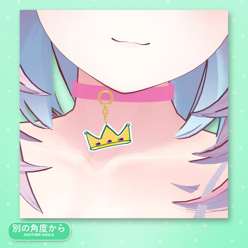 【発売記念30%OFF】魔法少女アクセサリーセット【16アバター対応】ピアス・ヘアピン・チョーカー・ブレスレット Magical Girl Accessory Set