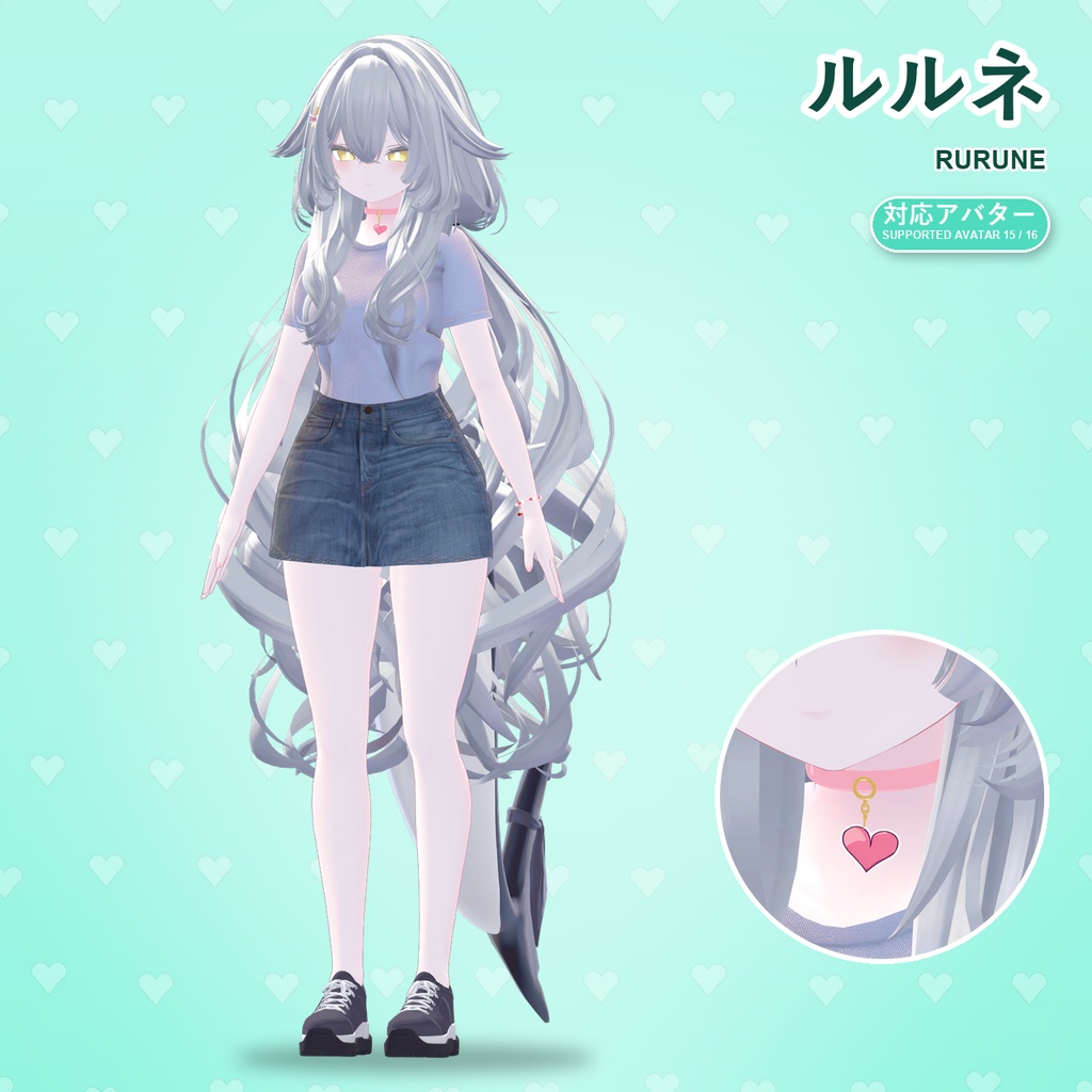 【発売記念30%OFF】苺ミルクアクセサリーセット【16アバター対応】ピアス・ヘアピン・チョーカー・ブレスレット Strawberry Milk Accessory Set