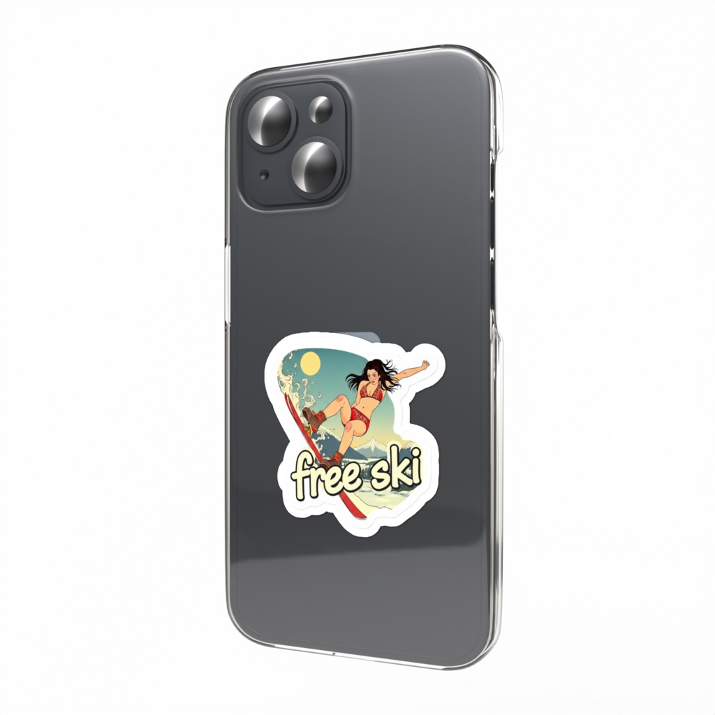 FREE SKI 2 スマホステッカー
