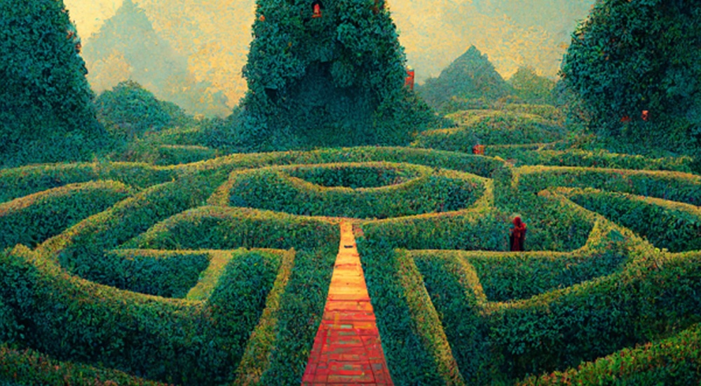 妖精の迷路からの脱出