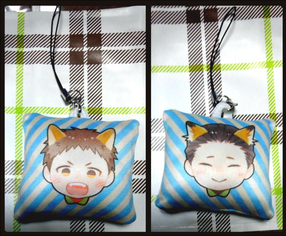 アニマルクッションストラップ