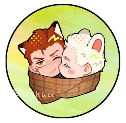 もふもふクロアジ缶バッチキーホルダー