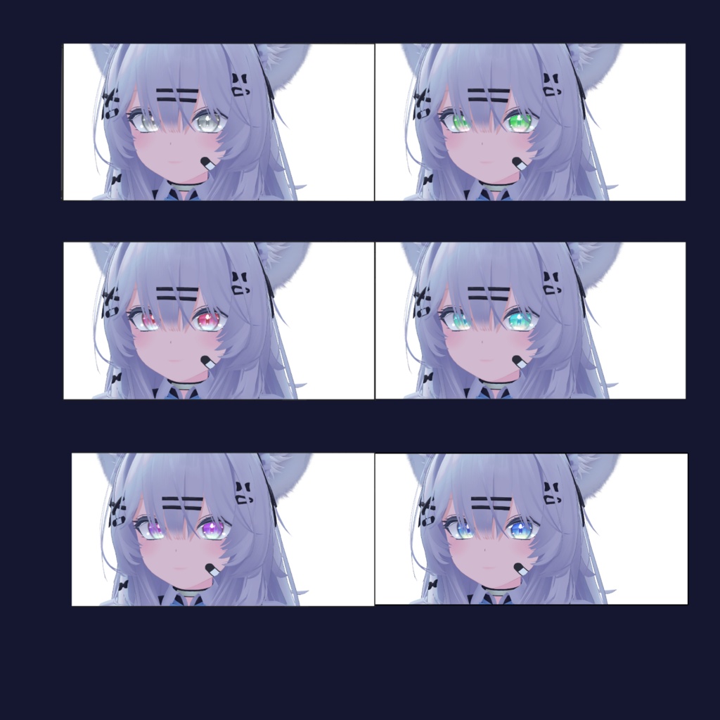 【ルルネ&瑞希対応】神絵師EyeTexture - Safos -