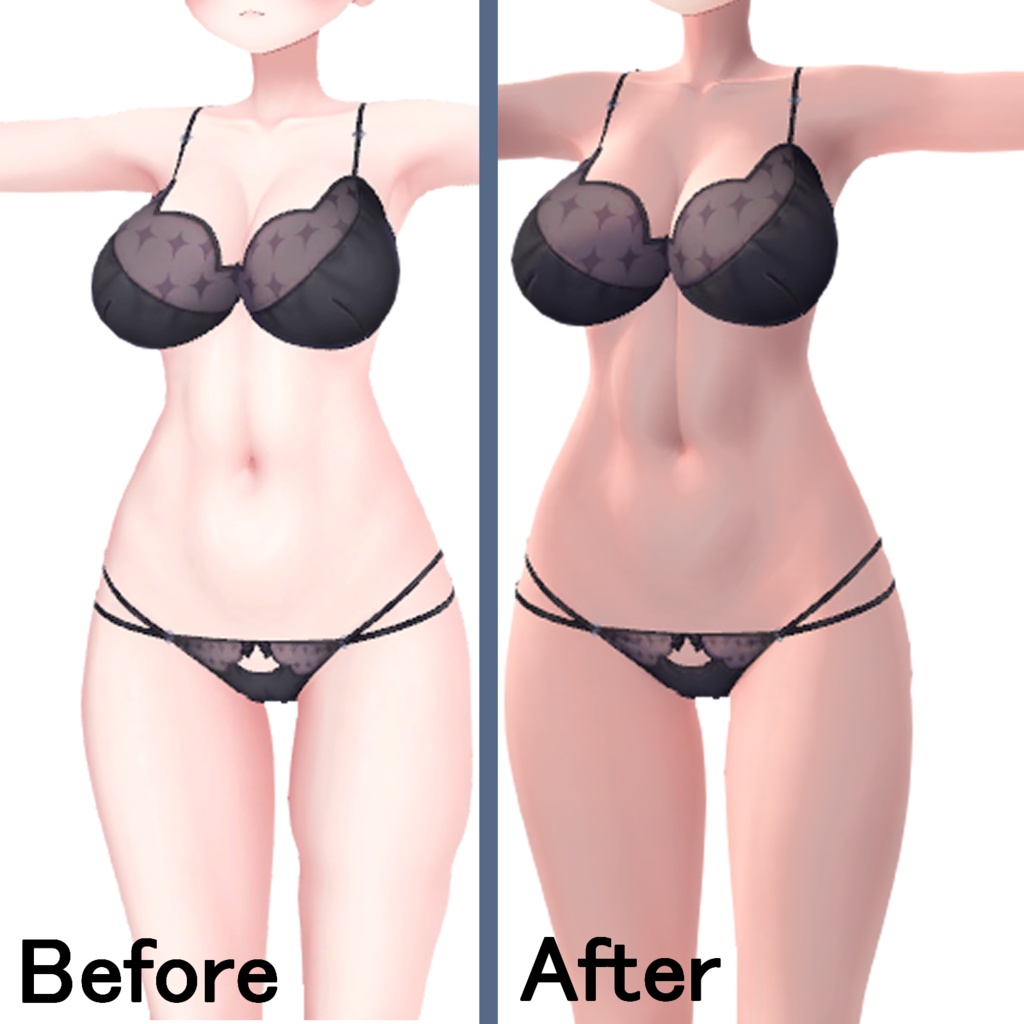 絵描き監修!リア肌マテリアル