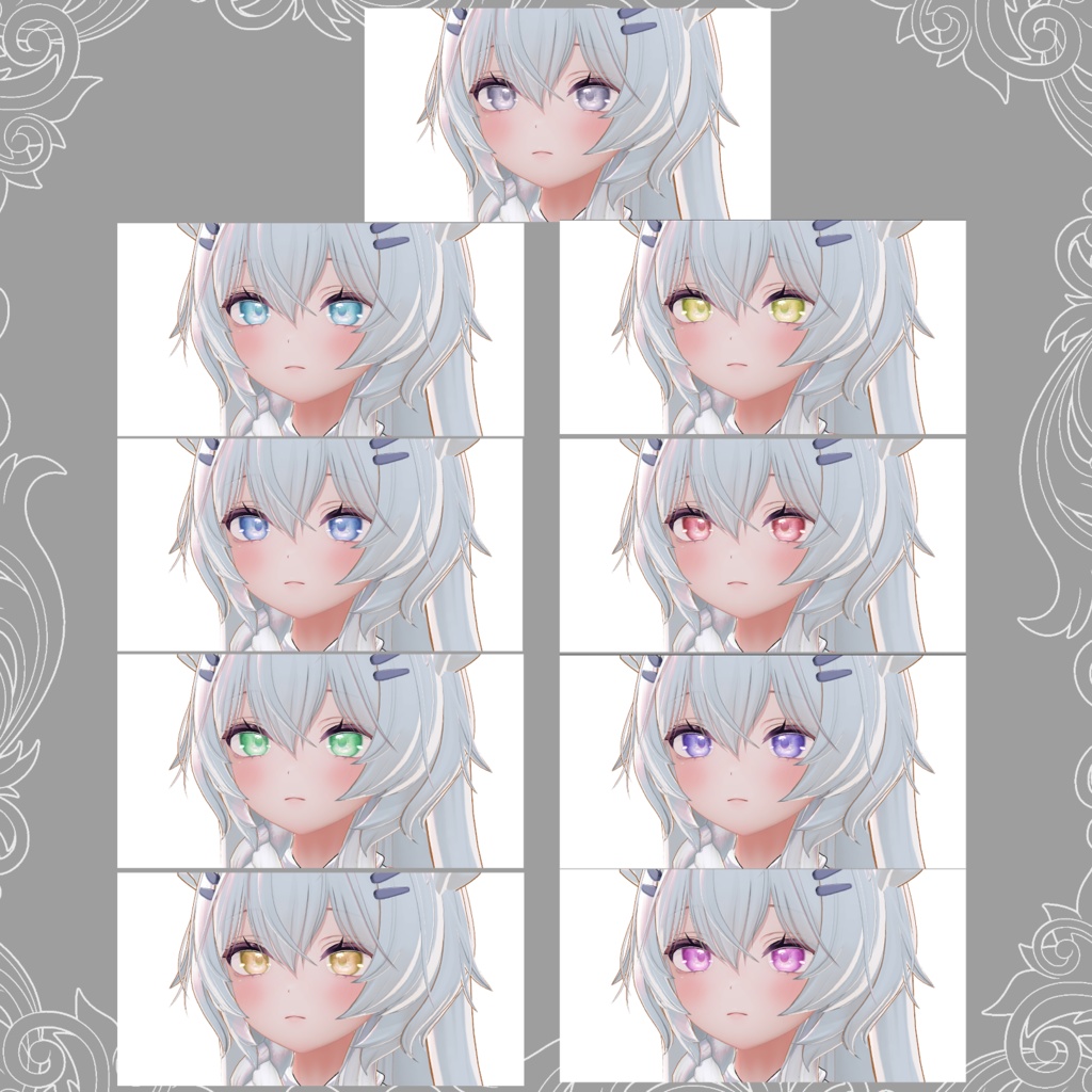 【期間限定無料】【まよ/mayo対応】神絵師EyeTexture-Fragile-