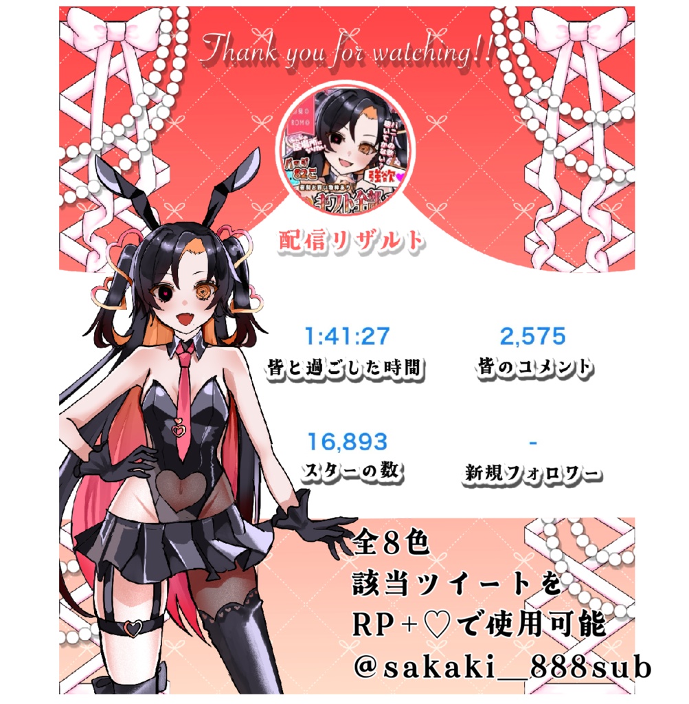 被せるだけ！簡単リザルト画面