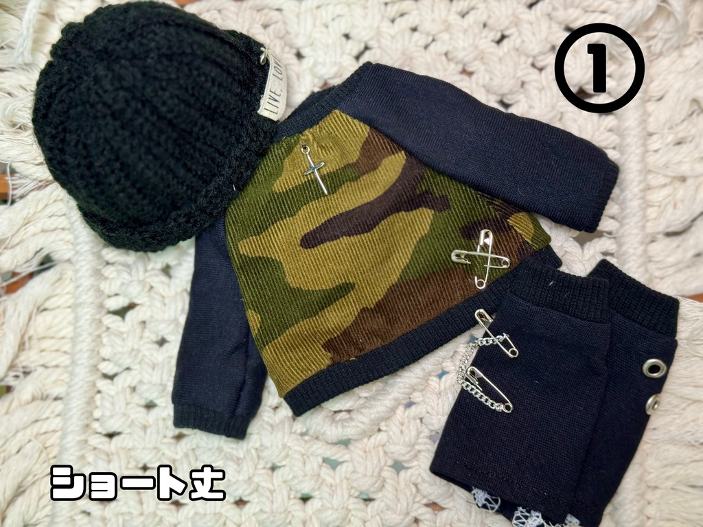 1/6 TinyFox imomodollサイズ お洋服 3点セット