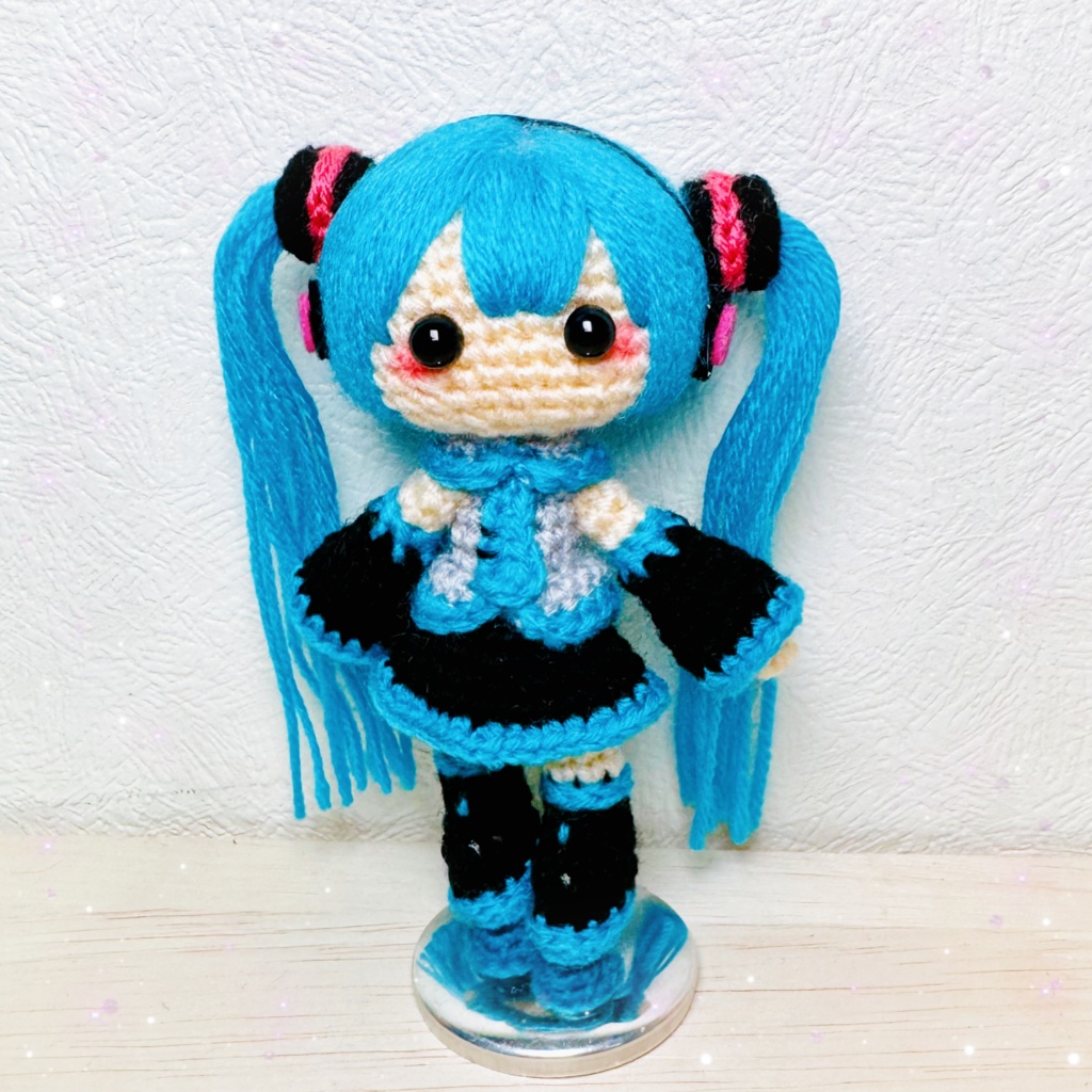デフォルト初音ミク あみぐるみ