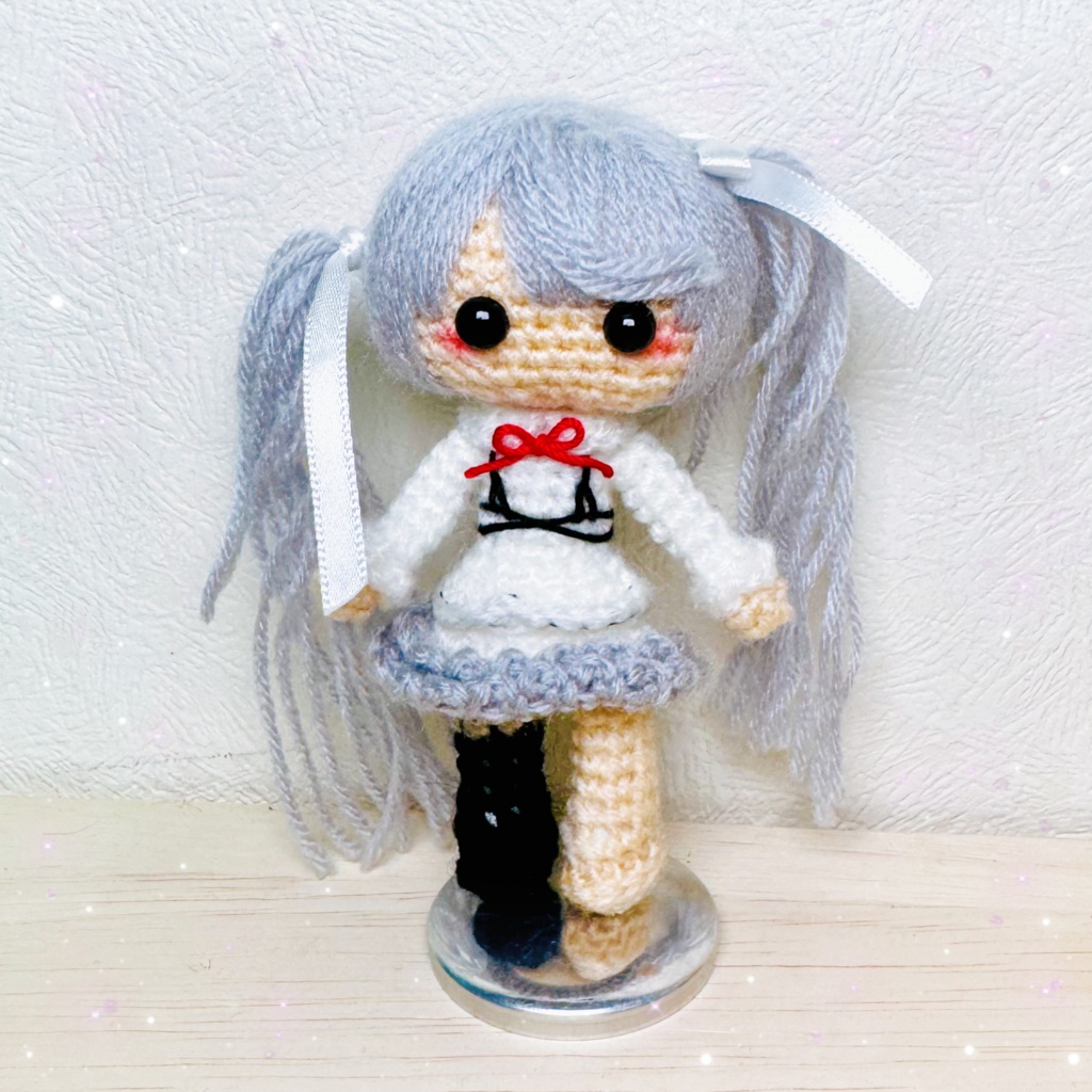 ニーゴ初音ミク あみぐるみ