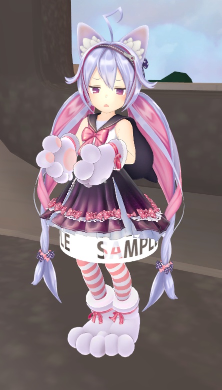 VRchat用アバター るんるんお