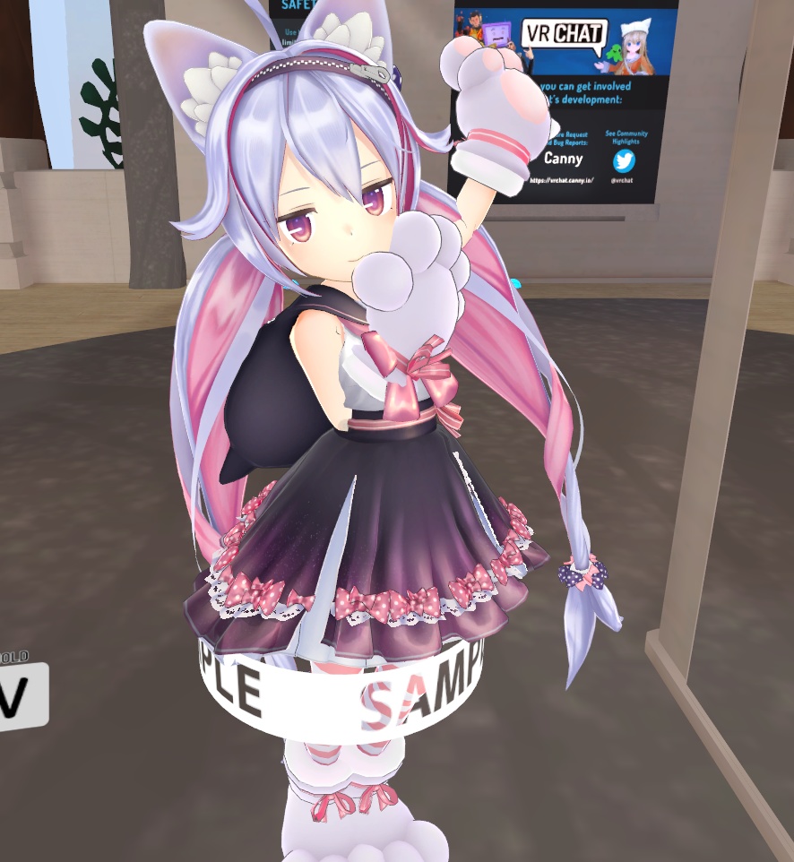 VRchat用アバター るんるんお
